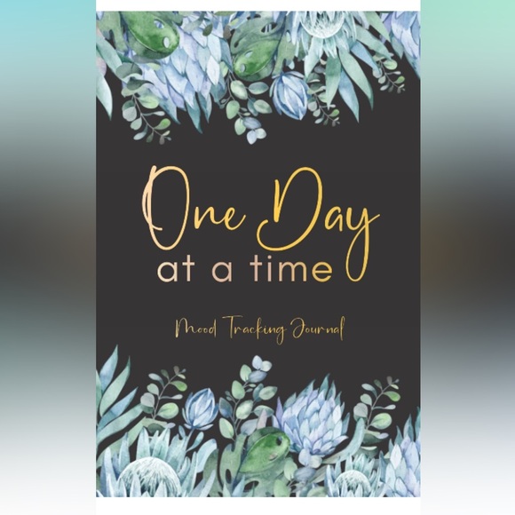 New One Day At A Time Mood Tracking Journal Daily Wellness Mental Health Journal - Picture 1 of 2